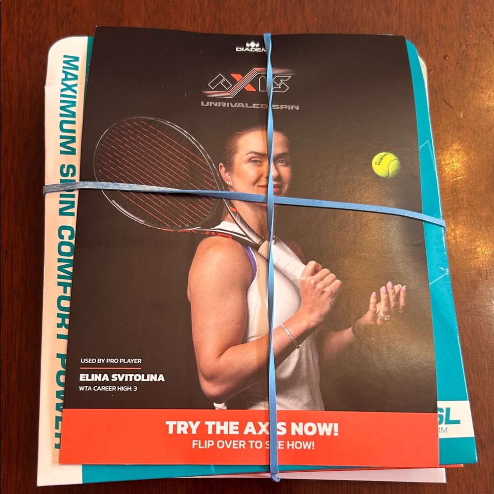 Diadem Tennis Strings - 4 varied NWT packs